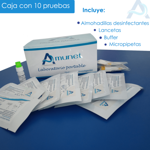 Prueba Rápida De Hemoglobina Glicosilada Hba1c Amunet Laboratorios 5312